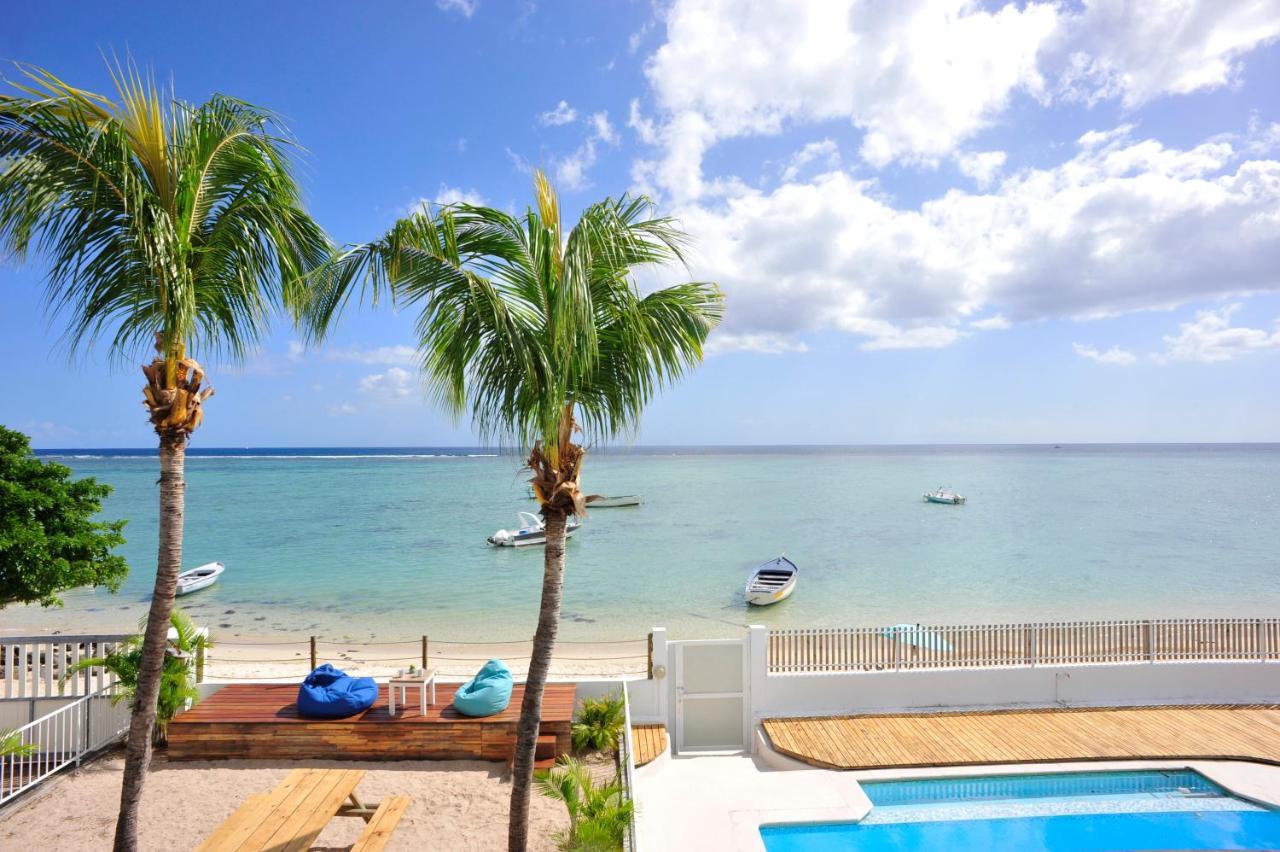 The Beach House - West Coast Mauritius ริวิแยร์นัวร์ ภายนอก รูปภาพ
